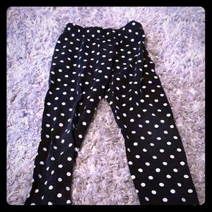 Girls Polka Dot Pants